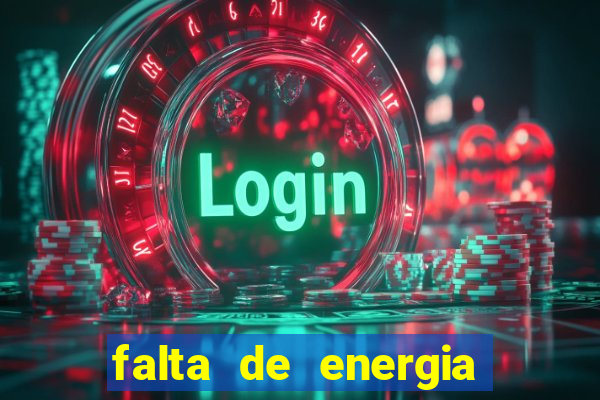 falta de energia em caucaia