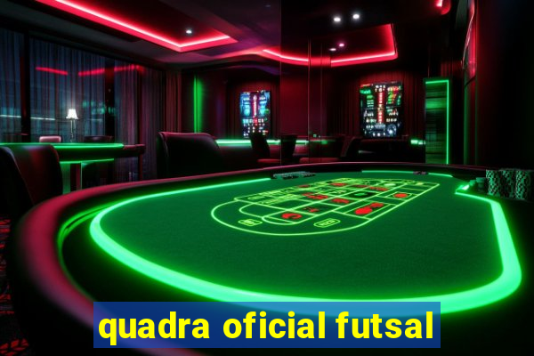 quadra oficial futsal