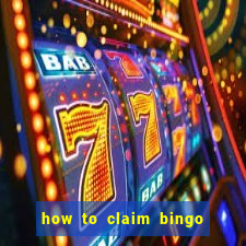 how to claim bingo plus jackpot