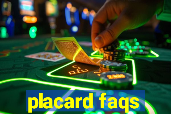 placard faqs