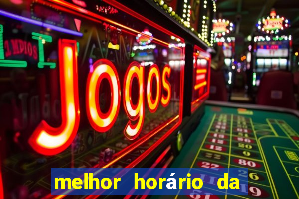 melhor horário da madrugada para jogar fortune tiger