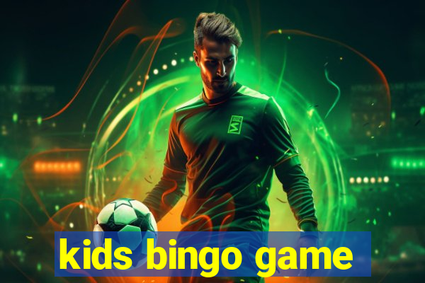 kids bingo game