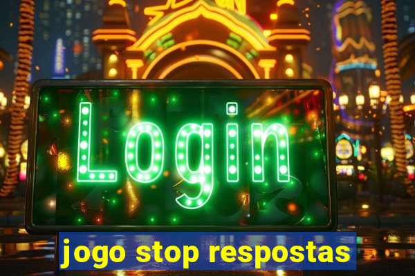 jogo stop respostas