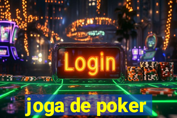 joga de poker