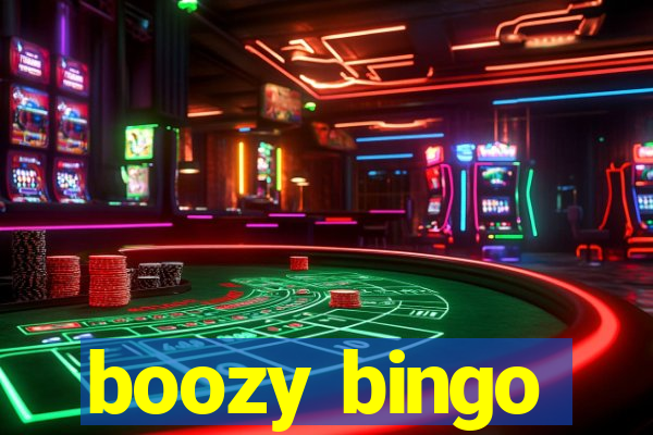 boozy bingo