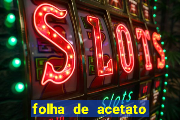 folha de acetato onde comprar