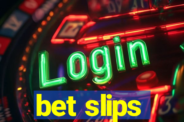 bet slips