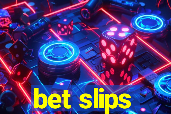 bet slips