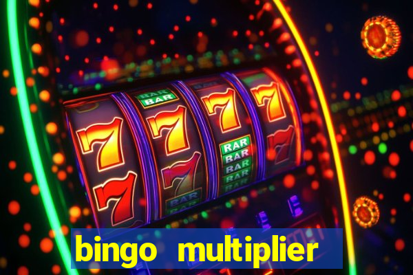 bingo multiplier scratch card