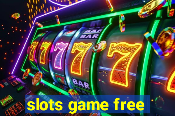 slots game free