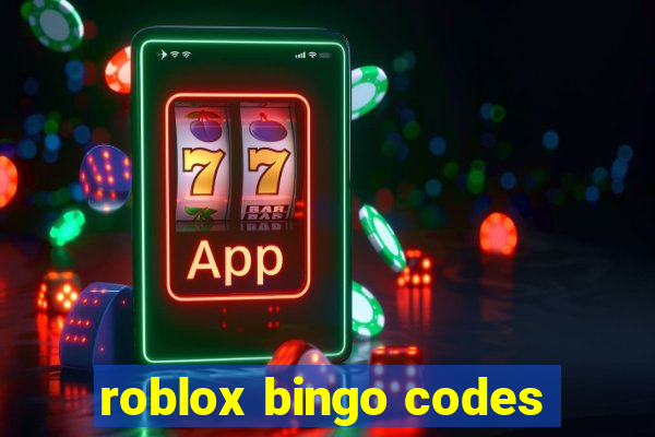 roblox bingo codes