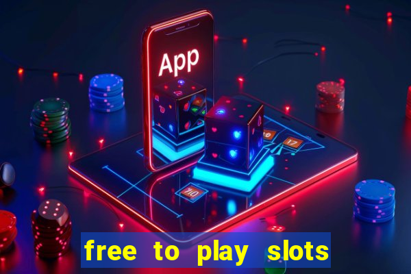 free to play slots no download