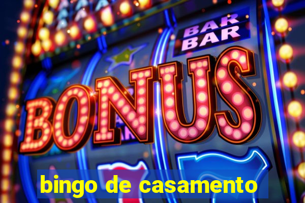 bingo de casamento