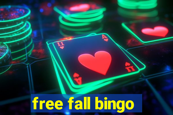 free fall bingo