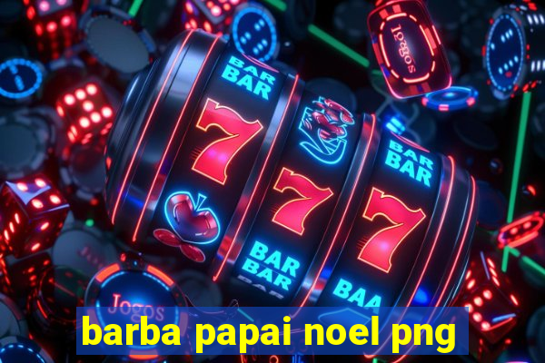 barba papai noel png