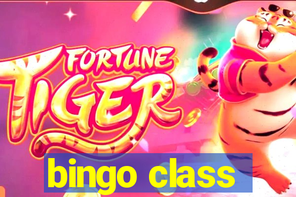 bingo class