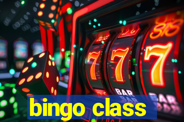 bingo class