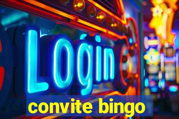 convite bingo