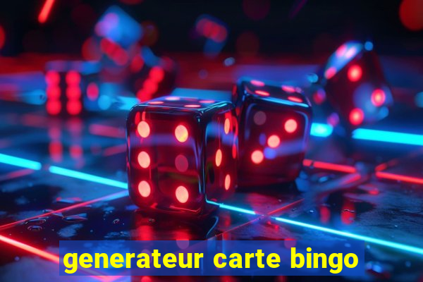 generateur carte bingo