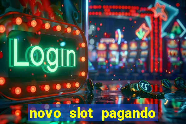 novo slot pagando no cadastro