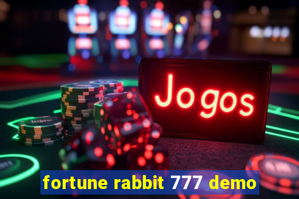 fortune rabbit 777 demo