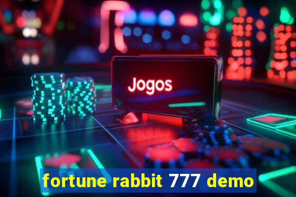 fortune rabbit 777 demo