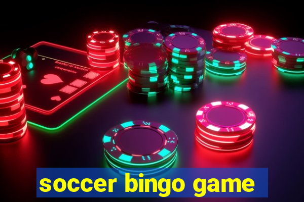 soccer bingo game