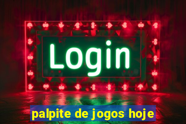 palpite de jogos hoje