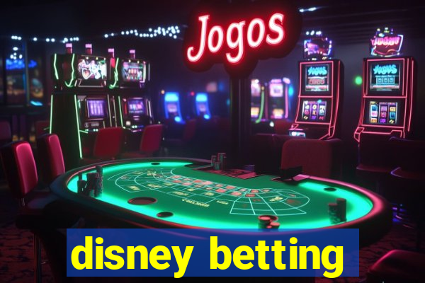 disney betting