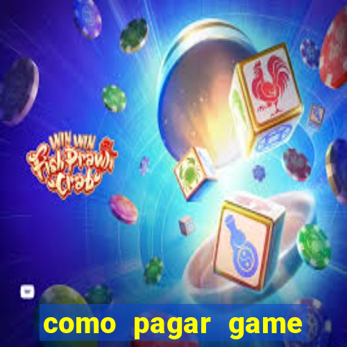 como pagar game pass com pix