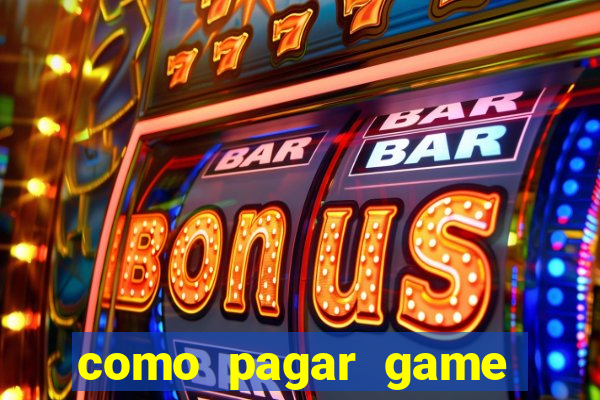 como pagar game pass com pix