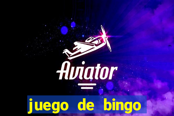 juego de bingo para ganar dinero