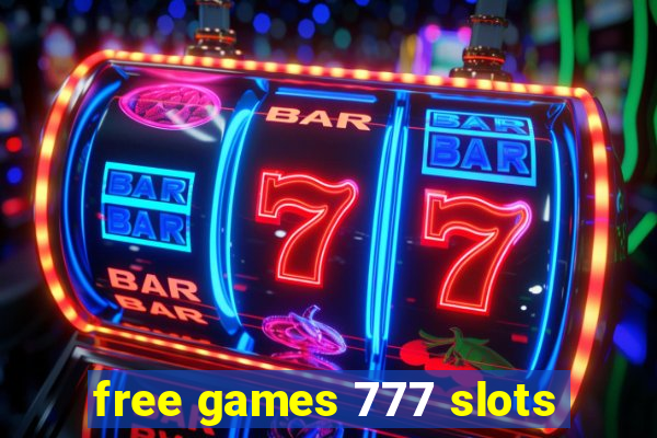 free games 777 slots