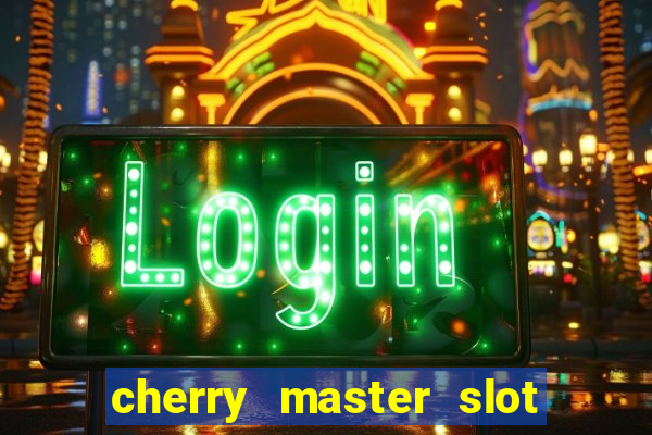 cherry master slot machine for sale