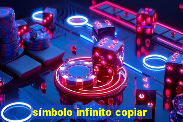 símbolo infinito copiar