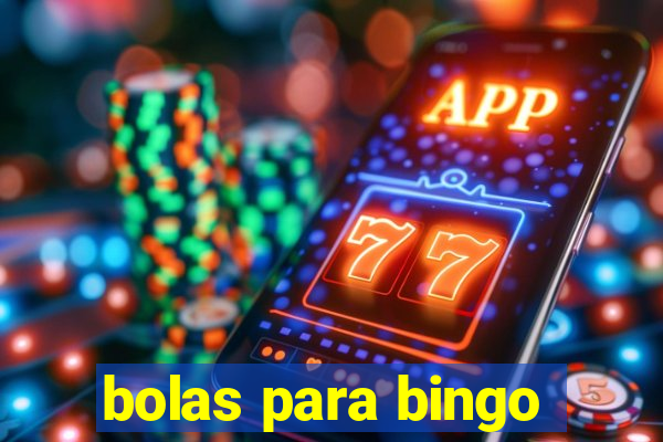 bolas para bingo