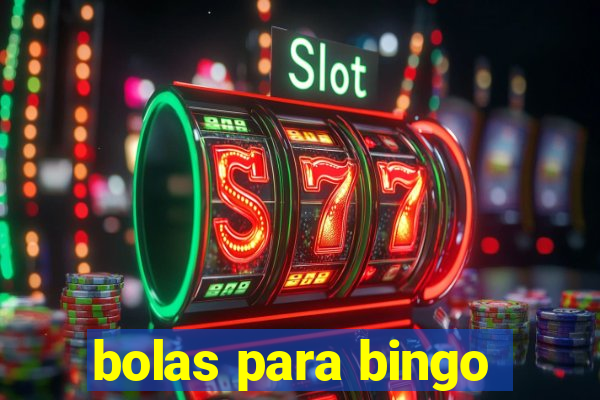 bolas para bingo