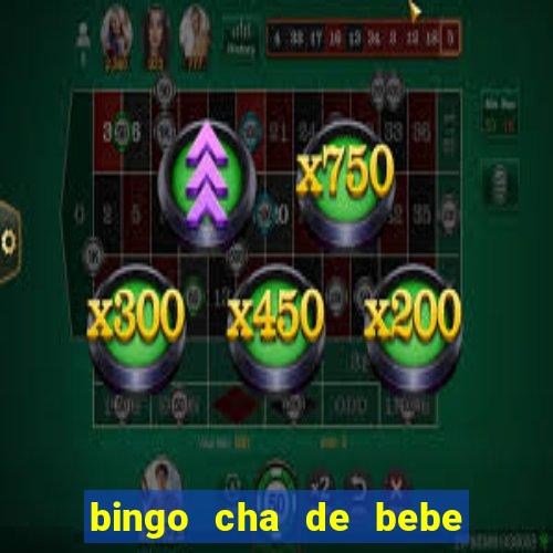 bingo cha de bebe cartelas para imprimir