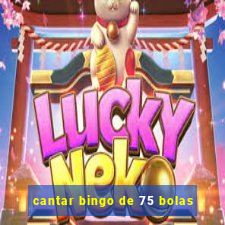 cantar bingo de 75 bolas