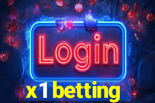 x1 betting