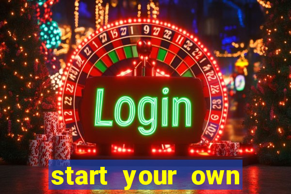 start your own casino website