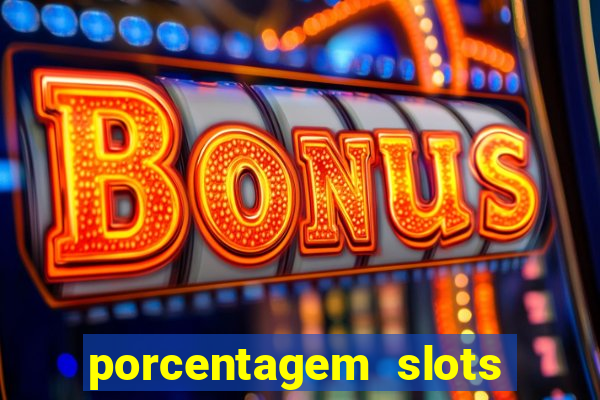 porcentagem slots tempo real