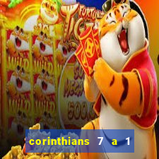 corinthians 7 a 1 no santos