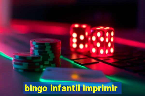 bingo infantil imprimir