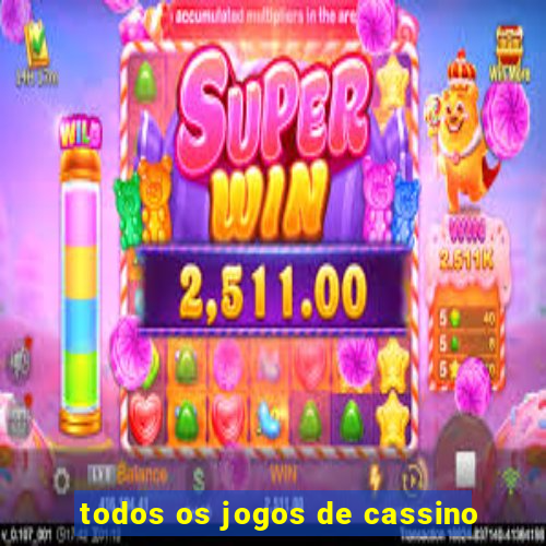 todos os jogos de cassino