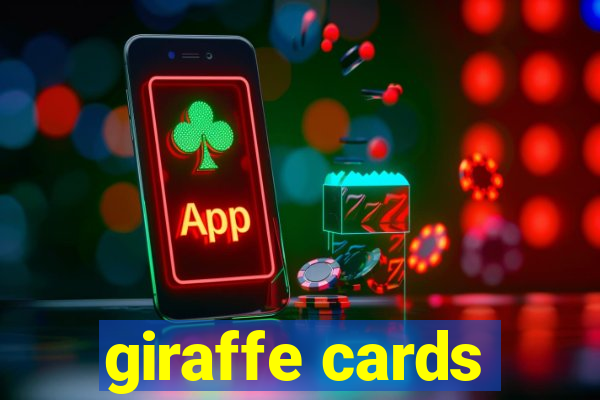 giraffe cards