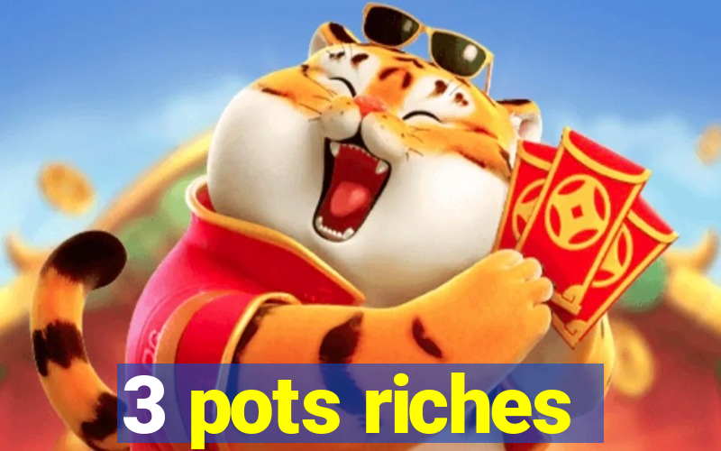 3 pots riches