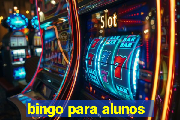 bingo para alunos