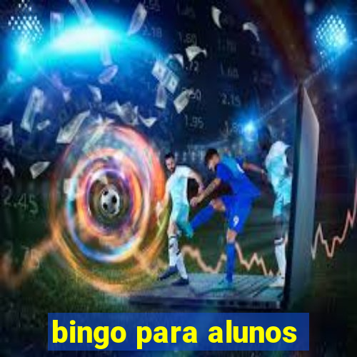 bingo para alunos