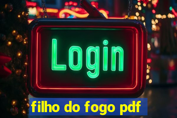 filho do fogo pdf